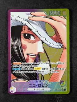 2024 One Piece NICO ROBIN #OP09-062 Emperors in the New World Alt Art Leader JPN - Image 1