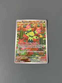Pokemon TCG 2025 Journey Together: Maractus 160/159 Illustration Rare Card - NM - Image 1