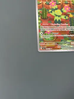 Pokemon TCG 2025 Journey Together: Maractus 160/159 Illustration Rare Card - NM - Image 4