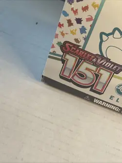 151 Pokemon Center EXCLUSIVE Elite Trainer Box PC ETB SEALED - Image 5