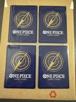 ONE PIECE CARD GAME-0P07-072-SR-PORCHE- X 4 PLAYSET- NM/MT - Image 3