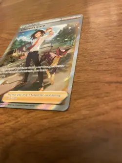 Pokemon Cheren's Care Trainer Full Art Foil GG58/GG70 English Card - Image 3