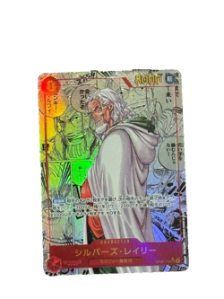 Silvers Rayleigh OP08-118 Manga Alt Art SEC Two Legends ONE PIECE Card Rare - Image 1