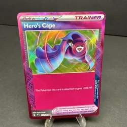 Hero's Cape 152/162 - Temporal Forces - Ace Spec - Pokemon Card TCG - Image 1