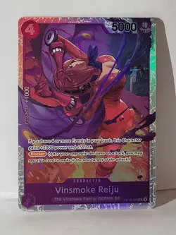 Vinsmoke Reiju Op12-063 SR Legacy Of The Master - One Piece Card Game English - Image 1