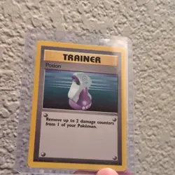 Pokemon Potion Base Set Trainer Regular Common English TCG Card 94/102 - Image 1