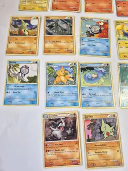 17 Card Lot HeartGold SoulSilver Regular Non Holo Pokemon Common Uncommon - Image 3