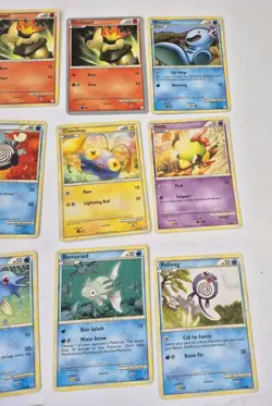 17 Card Lot HeartGold SoulSilver Regular Non Holo Pokemon Common Uncommon - Image 4