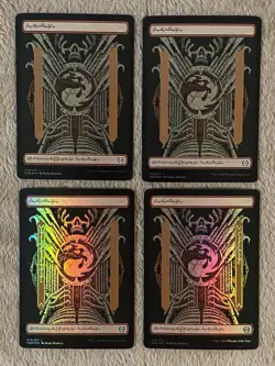 MTG - Mountain Phyrexian Foil (4) - ONE - NM - Magic The Gathering - Image 1