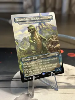 Babygodzilla, Ruin Reborn Pollywog Symbiote Ikoria: Lair of Behemoths Regular NM - Image 1