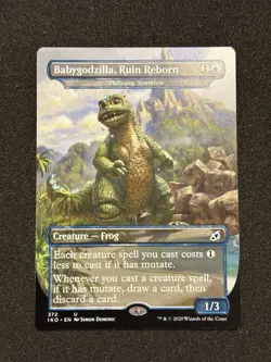 Babygodzilla, Ruin Reborn Pollywog Symbiote Ikoria: Lair of Behemoths Regular NM - Image 2