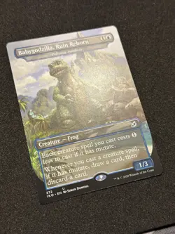 Babygodzilla, Ruin Reborn Pollywog Symbiote Ikoria: Lair of Behemoths Regular NM - Image 3