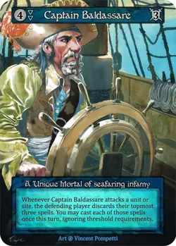 Sorcery Contested Realm - Captain Baldassare - Beta (B) - Image 1