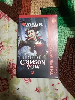 Magic The Gathering CCG Innistrad Crimson Vow Theme Booster Red - Image 1