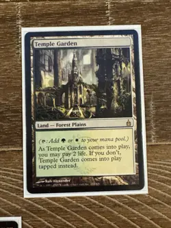 Magic the Gathering - Temple Garden - Ravnica: City of Guilds - Image 1