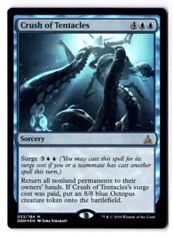 Crush Of Tentacles MP* FOIL Oath Of The Gatewatch ENGLISH 053/184 -UnltdCards - Image 1