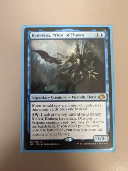 Kenessos, Priest of Thassa / MTG Magic the Gathering Jumpstart 2022 - Image 1