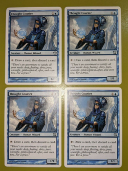 Thought Courier x4 Ninth Edition 9th 4x Playset Magic the Gathering MTG - Image 1