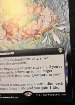 Grave Venerations (Extended Art) 0029 Rare Lorwyn Eclipsed Magic: The Gathering - Image 5