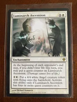 1x MTG Luminarch Ascension Zendikar (NM) - Image 1