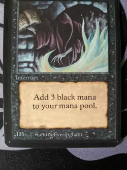 Dark Ritual ~ Alpha [Slightly Played][Magic MTG] - Image 3