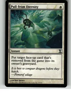 Pull from Eternity 35 Uncommon Time Spiral Magic: The Gathering Lightly Played - Image 1