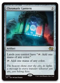 Chromatic Lantern #151 (NM) Foundations Jumpstart J25 Magic MTG - Image 1