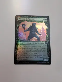 MTG - Duskwatch Recruiter/Krallenhorde (Showcase Foil)- Innistrad Remasterd NM/M - Image 1