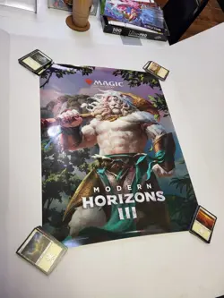 Modern Horizons 3 FOIL POSTER 18x24 MTG Magic the Gathering (SHIPPING INCLUDED) - Image 1