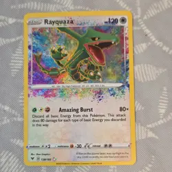 Pokemon Rayquaza Amazing Rare Holo Basic Card 138/185 Vivid Voltage English - Image 1