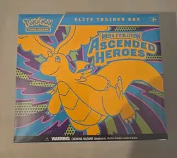 Pokemon TCG - Ascended Heroes ETB Elite Trainer Box — NEW & SEALED **IN HAND** - Image 1