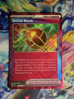 Pokemon TCG Deluxe Bomb 134/142 Ace Spec Stellar Crown Fresh Pull NM/M - Image 1