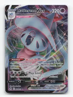 Pokemon TCG - Hatterene VMAX 066/159 Near Mint Holo VMAX Rare Crown Zenith - Image 1