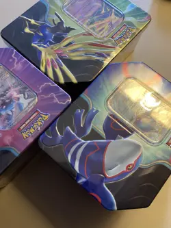 Pokemon TCG Azure Legends Tin Complete Set of 3 Kyogre Dialga New Factory Sealed - Image 5