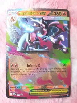 Mega Charizard X ex 2026 Pokemon Ascended Heroes #029 Black Star Promo Holo - Image 1