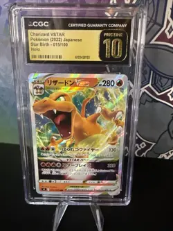 Charizard VSTAR 15/100 - CGC 10 *PRISTINE* 2022 Pokemon - Japanese Star Birth - Image 1