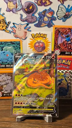 Charizard V SWSH260 Pokemon TCG Sword & Shield Black Star Promo Near Mint/Mint - Image 1