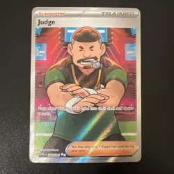 Judge 228/091 - Paldean Fates Ultra Rare - Pokemon TCG (NM) - Image 1