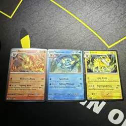 Pokemon Black Star Promo - Flareon Vaporeon Jolteon SVP 167 168 169 Cosmos Holo - Image 1