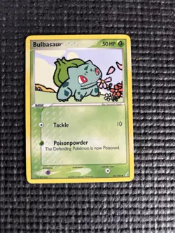 Pokemon TCG Bulbasaur 45/100 Crystal Guardians! NM - Image 1