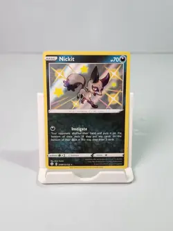 Nickit SV081/SV122 Shiny Holo Rare Shining Fates: Shiny Vault Pokemon - Image 1