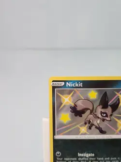Nickit SV081/SV122 Shiny Holo Rare Shining Fates: Shiny Vault Pokemon - Image 2