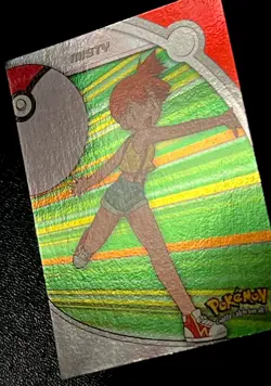 Misty HV7 VLP Ultra Rare Holo Blue Topps Logo Heroes & Villains Pokemon Card!💕 - Image 3