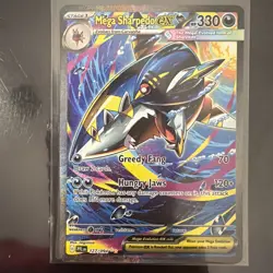 Pokemon TCG Phantasmal Flames Mega Sharpedo EX 127/094 SIR ME02 - Image 1