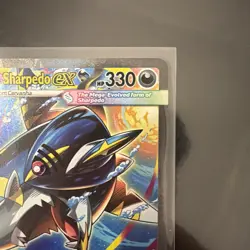 Pokemon TCG Phantasmal Flames Mega Sharpedo EX 127/094 SIR ME02 - Image 3