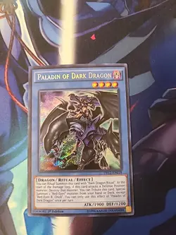 Paladin Of Dark Dragon - DRL2-EN018 - Secret Rare - 1st - NM - Yugioh - Image 1