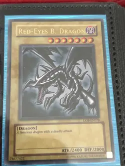 yugioh red eyes black dragon lob Og En Worldwide Edition - Image 1
