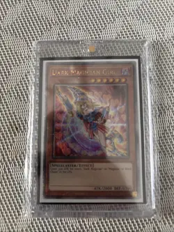 YUGIOH- Dark Magician Girl - RA03-EN123 - Quarter Century Secret Rare Alt Art C - Image 1