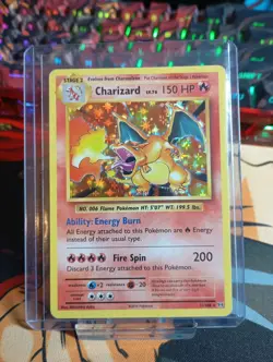 Pokemon TCG Charizard 11/108 Holo Rare Card 2016 XY Evolutions - Image 1