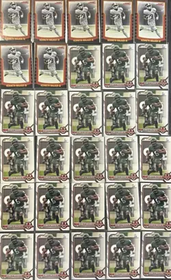 💥KENNETH WALKER 30-LOT ROOKIE💥2021-22 BOWMAN UNIVERSITY 1ST CARD LOT🔥🔥 - Image 2